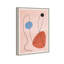 Conneting Color Points Canvas Abstract Print by Oliver Gal, Black Frame, 10 x 15-1070693392-1070693394