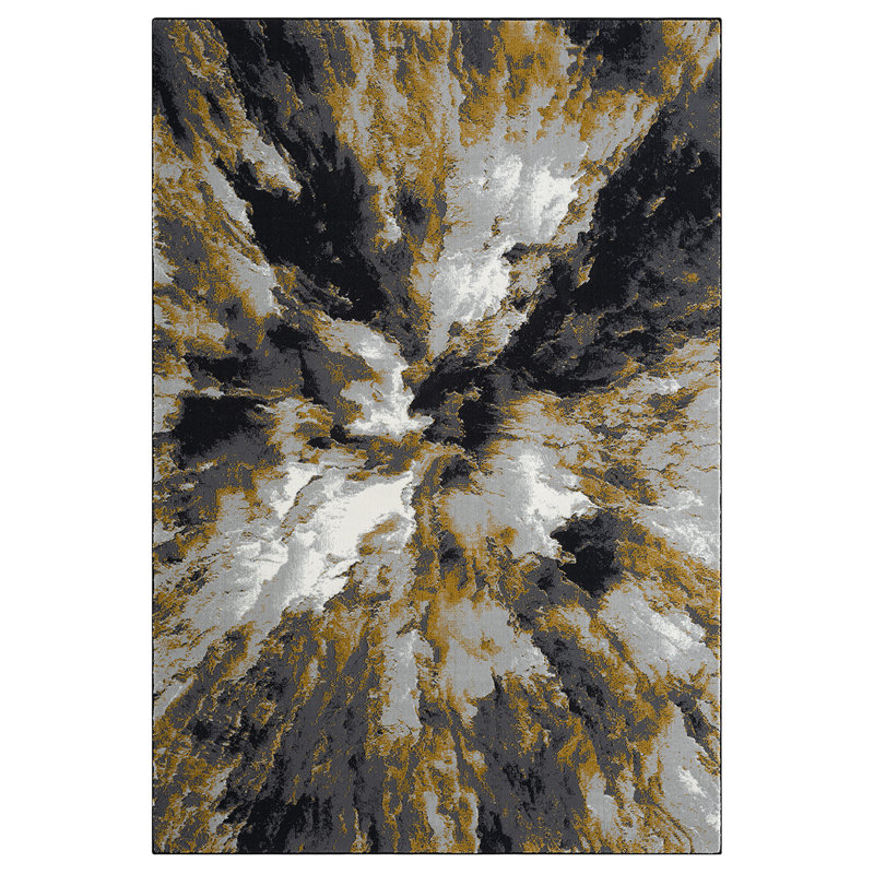 Inger Area Rug, Rust, Rectangle 120cm x 170cm