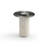 Avians Stainless Steel Top End Table