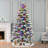 7.5' Lighted Fir Christmas Tree