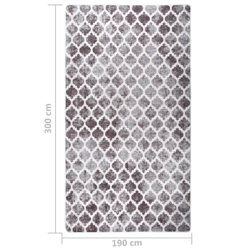 Swerve Geometric Area Rug, Rectangle 190 x 300cm