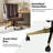 Mariana Transitional Genuine Leather Ergonomic High Back Executive Chair with Tilting and Nailhead Trim-1397326225