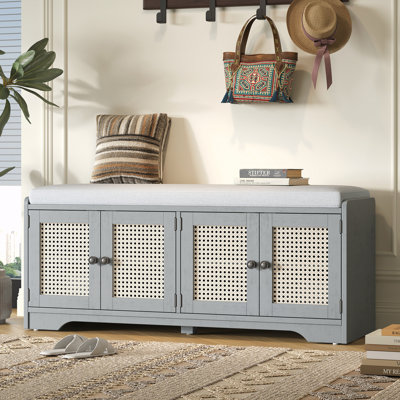 Banc de rangement multifonctionnel
