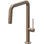 Pull-Down Kitchen Faucet With Button Sprayer - Quad Spout