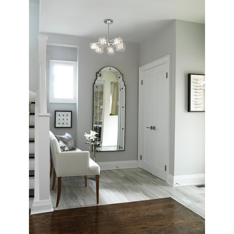 Johnathan Glass Semi Flush Mount