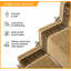 Stair Runner Geometric Shapes Area Rug-120046088