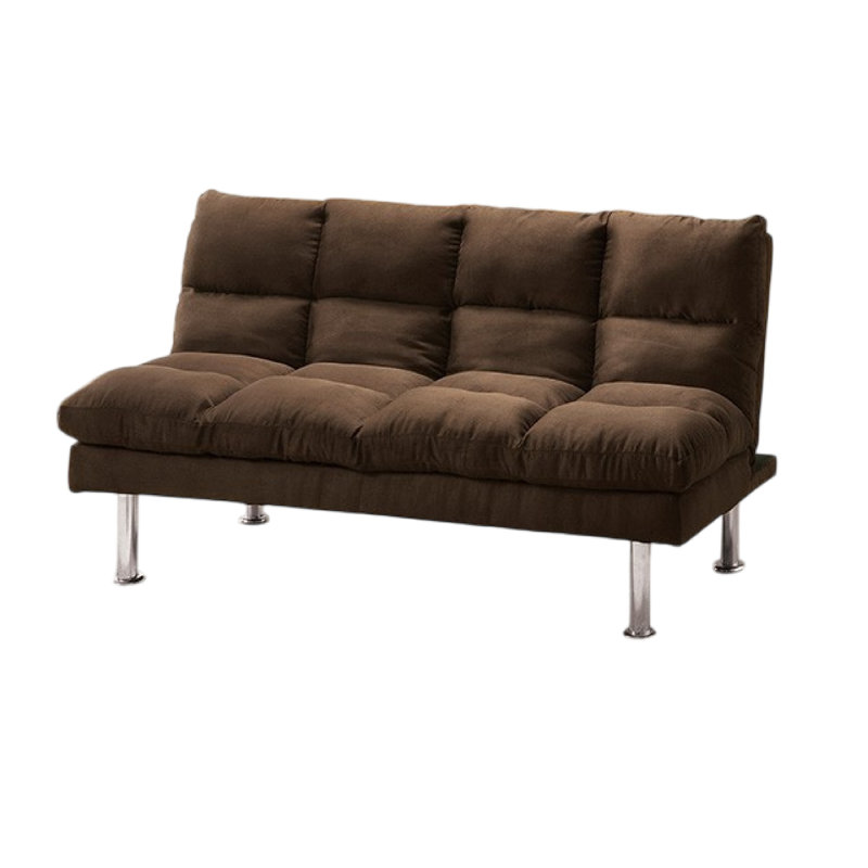 Sar 67'' Upholstered Cushioned Convertible Sofa