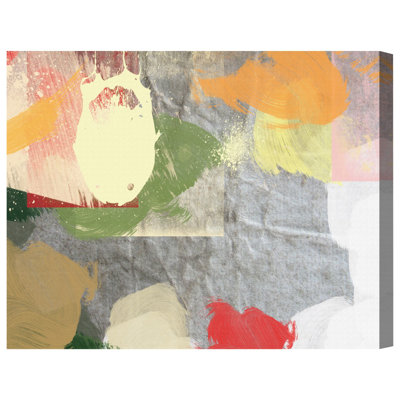 Sand Storm - Wrapped Canvas Graphic Art Print