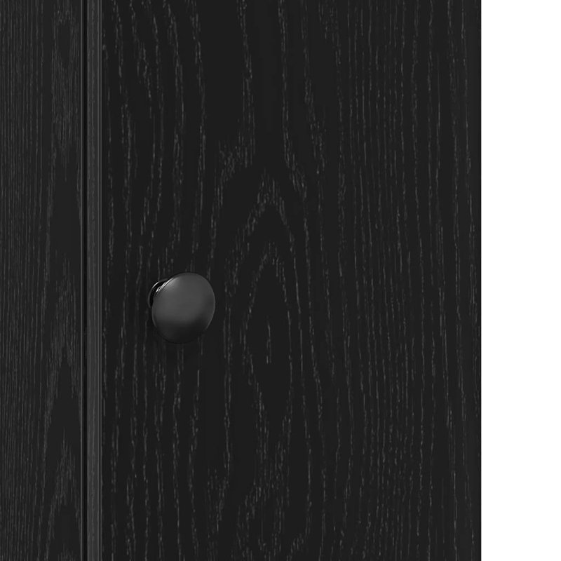 Bucherie Bathroom Cabinet, Black