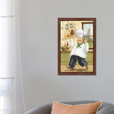 Happy Chef II by Daphne Brissonnet - Painting on Canvas
