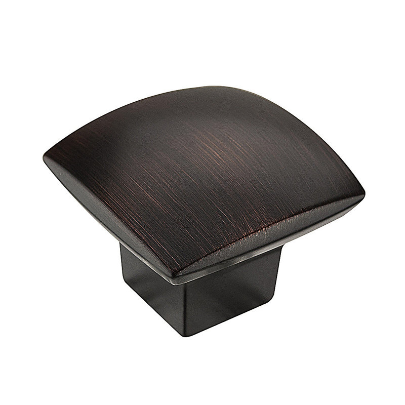 Expression Square Knob, Brushed Oil-Rubbed Bronze