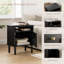 29cm W Manufactured Wood Bedside Table-267272476