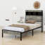 Lit plateforme avec rangement et accessoires-1171313989