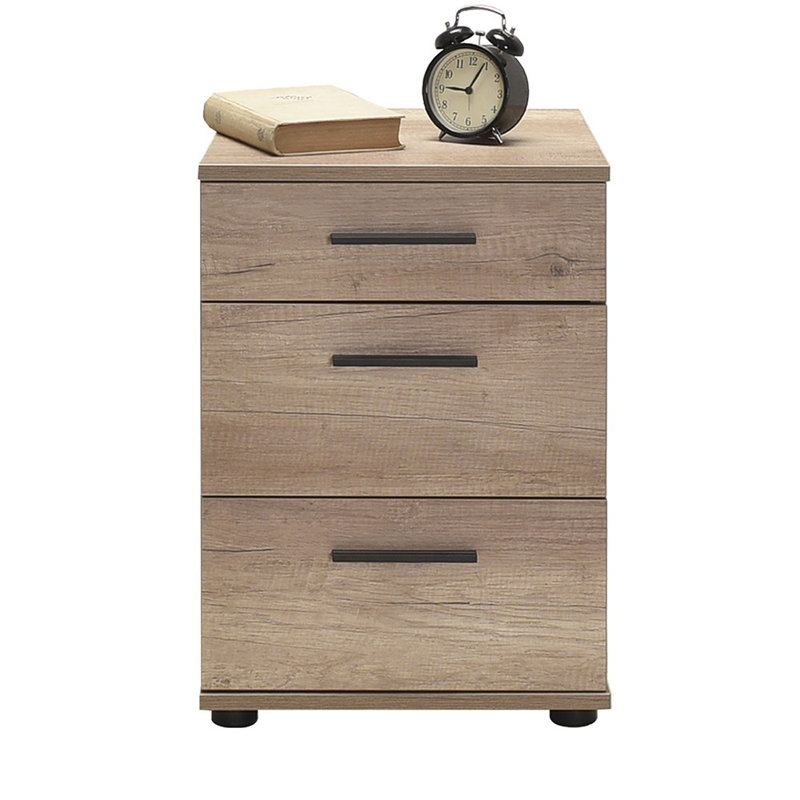 Sorah 40cm W Manufactured Wood Bedside Table