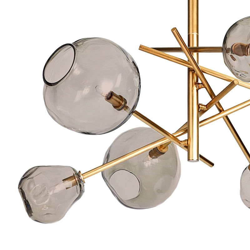 Molten Chandelier, Brass