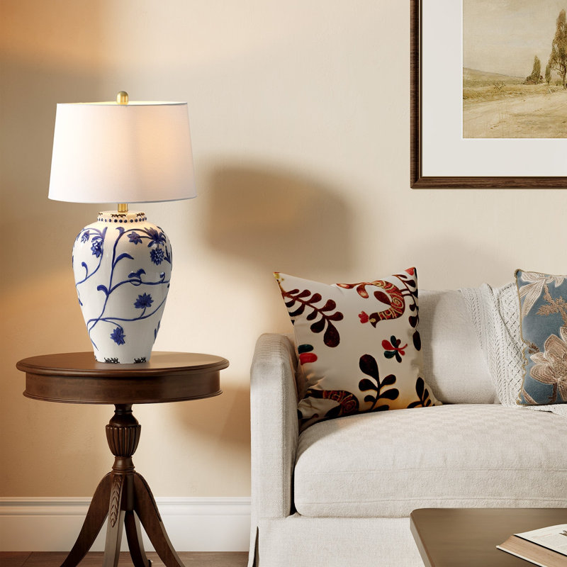 Fabric Modern Table Lamps for Bedroom