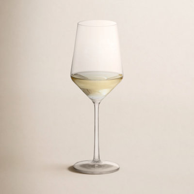 Pure White Wine Glass