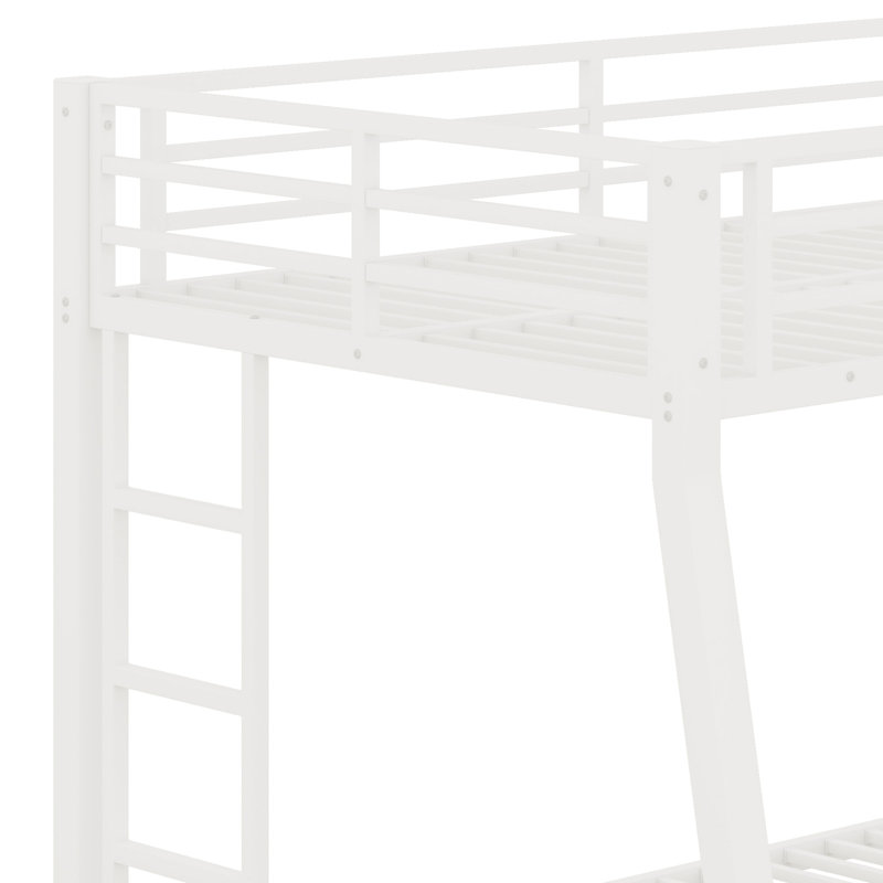 Metal Bunk Bed For Teens And Adults, Space Saving Design