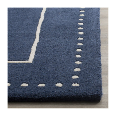 Cruz Bella Hand Tufted Wool Solid Color Rug