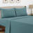Lux Decor 4-Piece Ultra Soft Microfiber Sheet Set Deep Pocket Fitted Sheet, Wrinkle-Resistant & Easy Care Bedding-960111326-960111335