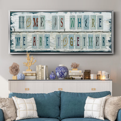 «We Are Together», toile encadrée
