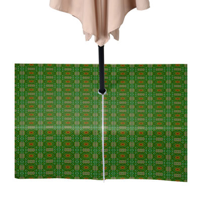 Christmas Kaleidoscope Water Repellent Tablecloth