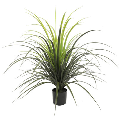 Faux Yucca Grass in Pot