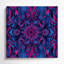 Art mural sur toile bleu op art-1516904280