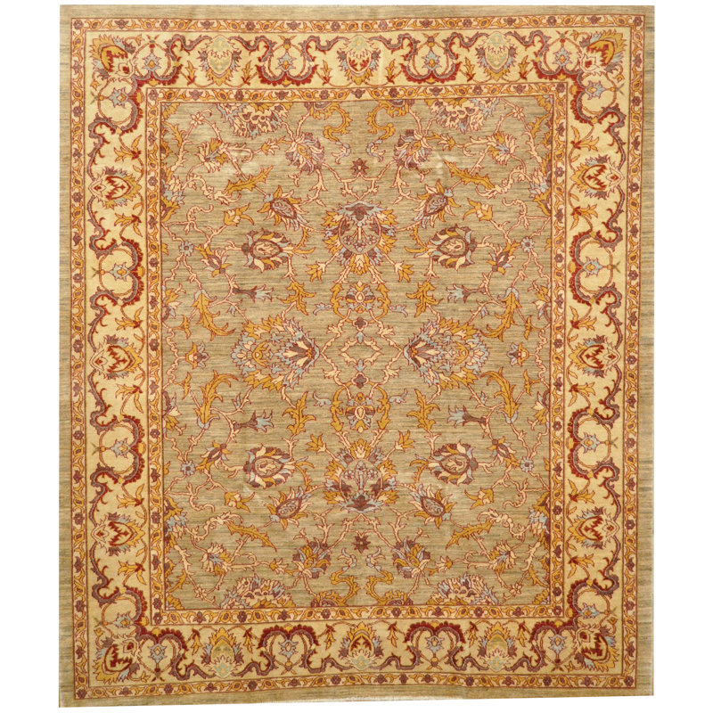 Enns Wool Floral Indoor Rug