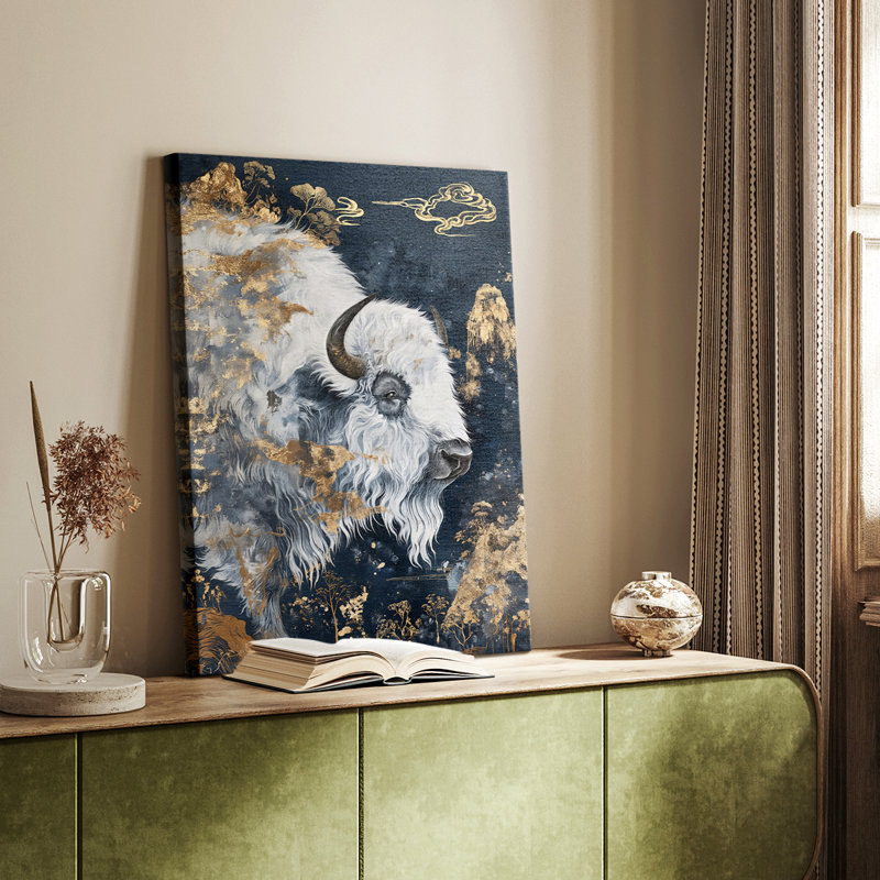 ANIMALS Series CXLVII - Gallery Cavas, H 48 po x l 32 po