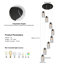 8 - Light Cluster Chandelier