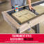 Table de jeu de palets GoSports Premium 9 pi avec 8 rondelles, cire et brosse