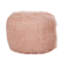 Round Tibetan Lamb Sheepskin Ottoman-950018323-950018308