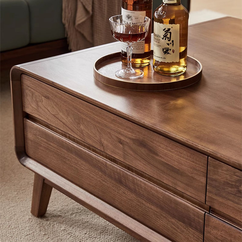 Walnut coffee table