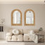 Miroir en osier / rotin Brooklen