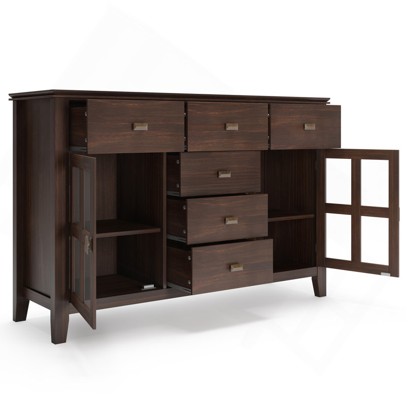 Buffet Artisan, Marron foncé