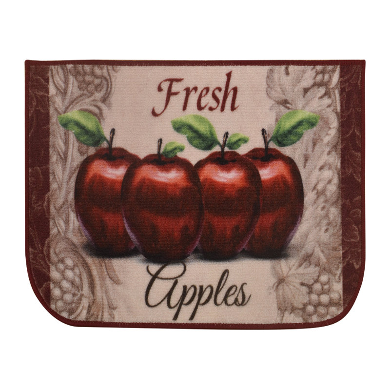 Graylynn Synthetic Water Resistant Non-Skid Kitchen Mat