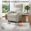 Push Back Recliner Chair Home Theatre Seating with Padded Seat