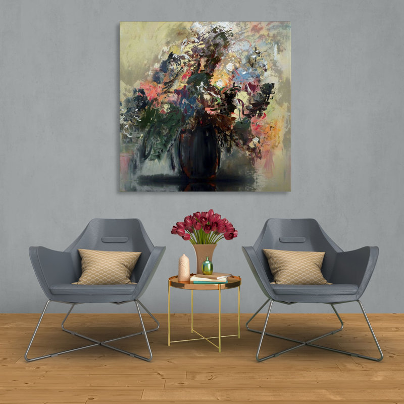 Reproduction sur toile tendue, H 8 po x l 8 po x P 1,5 po