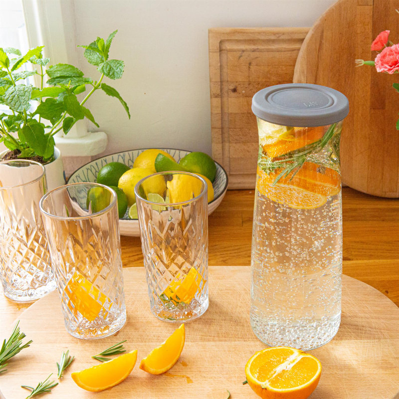 LAV - Vera Glass Carafes - 1.2L - Grey Lid