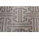Bamboo Silk Geometric Area Rug in Brown