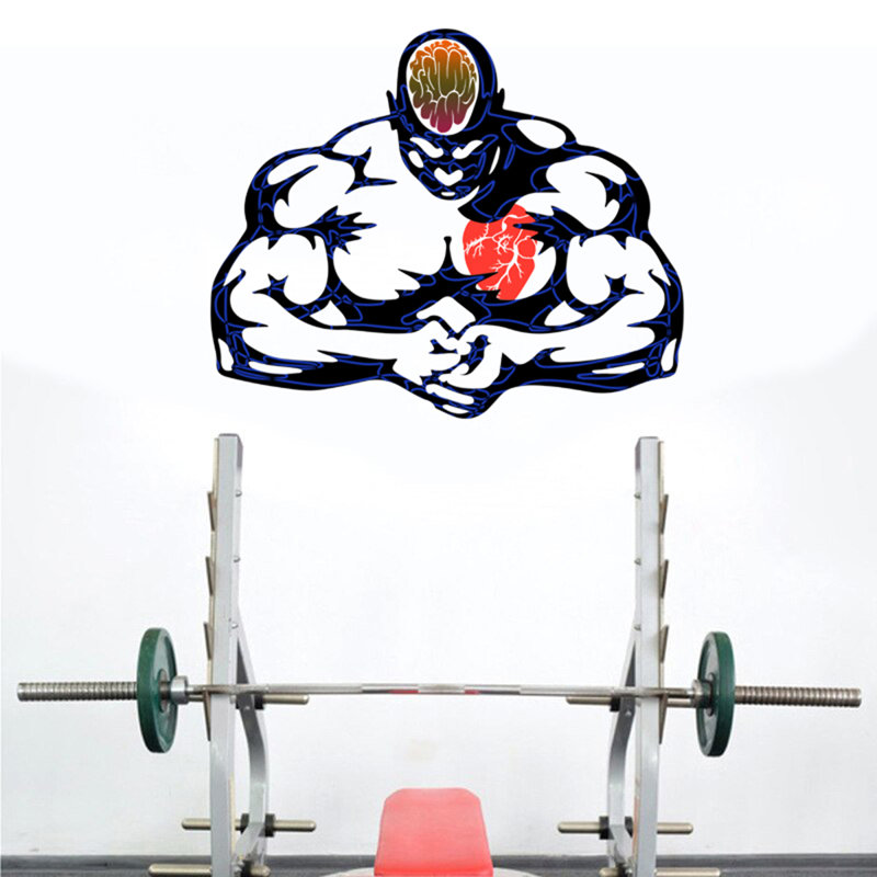 Adhésif décoratif musculation, H 33 po x l 36 po