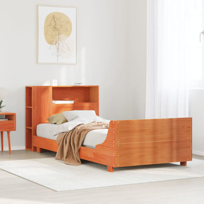 Riddleville Solid Wood Bed