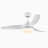 41.96 " Ceiling Fan with LED Lights with Light Kit-88521683-88521682