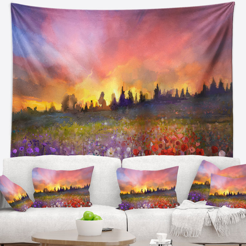 Polyester Tapestry, 32" H x 39" W
