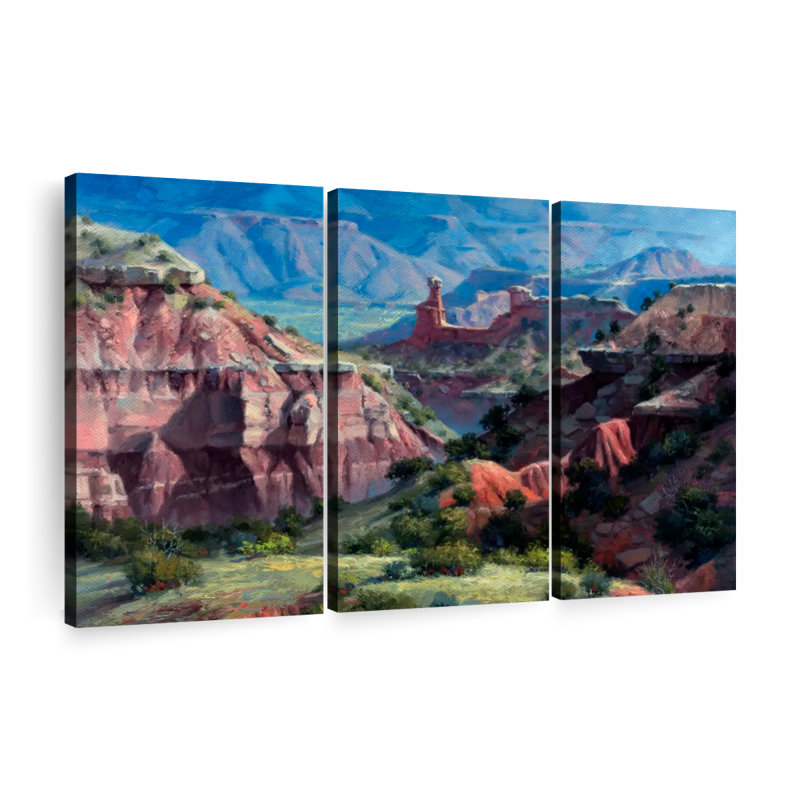 "Classic Palo Duro" sur toile, H 36 po x l 57 po