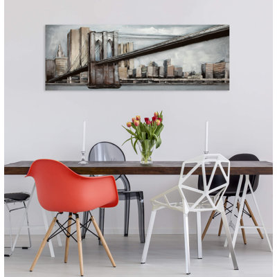 Handmade Industrial Buildings & Architecture Wall Decor on Metal