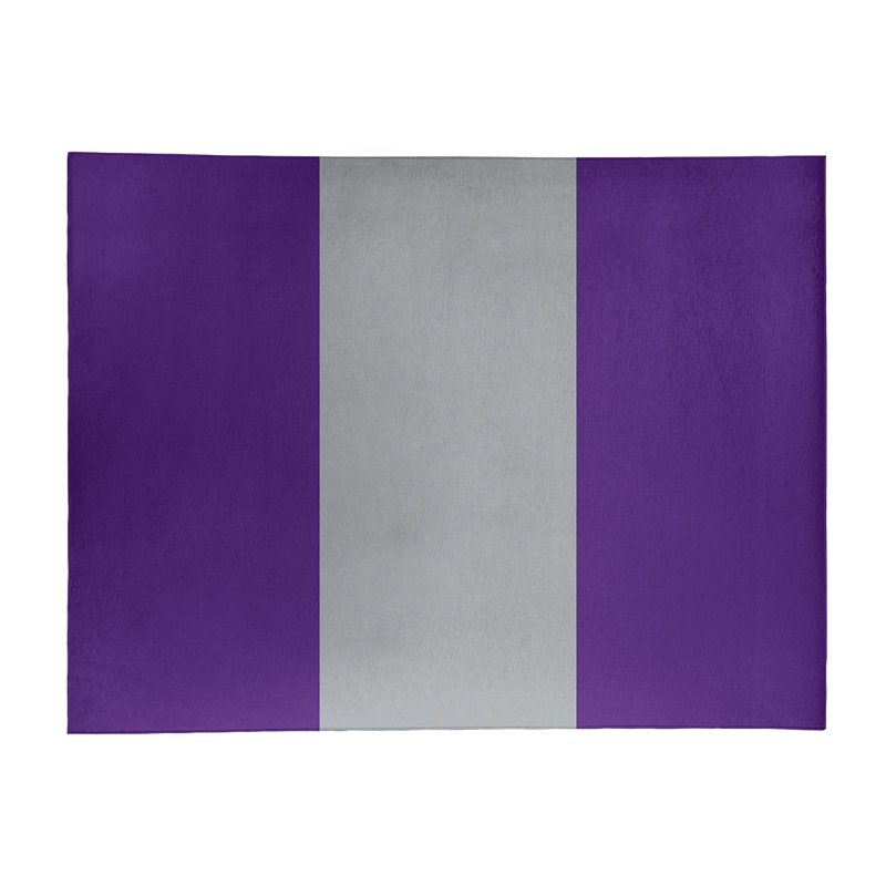 Tapis mauve/gris, Rectangle 9 pi x 12 pi