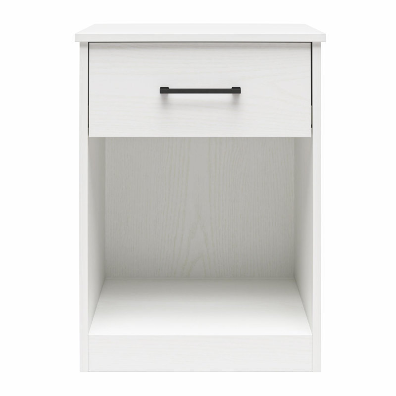 45cm W Manufactured Wood Bedside Table