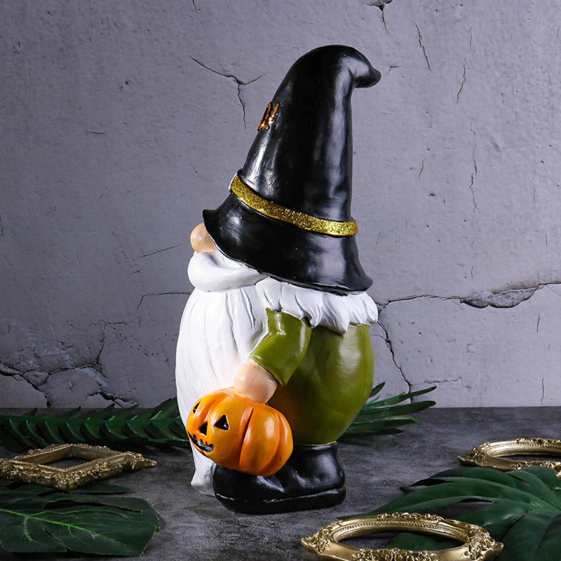 Statue gnome d'Halloween 12 po Denja